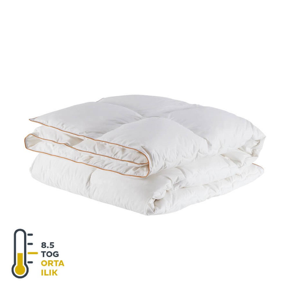 Penelope Bronze 8,5 Tog Goose Down Duvet Single 155*215 Cm