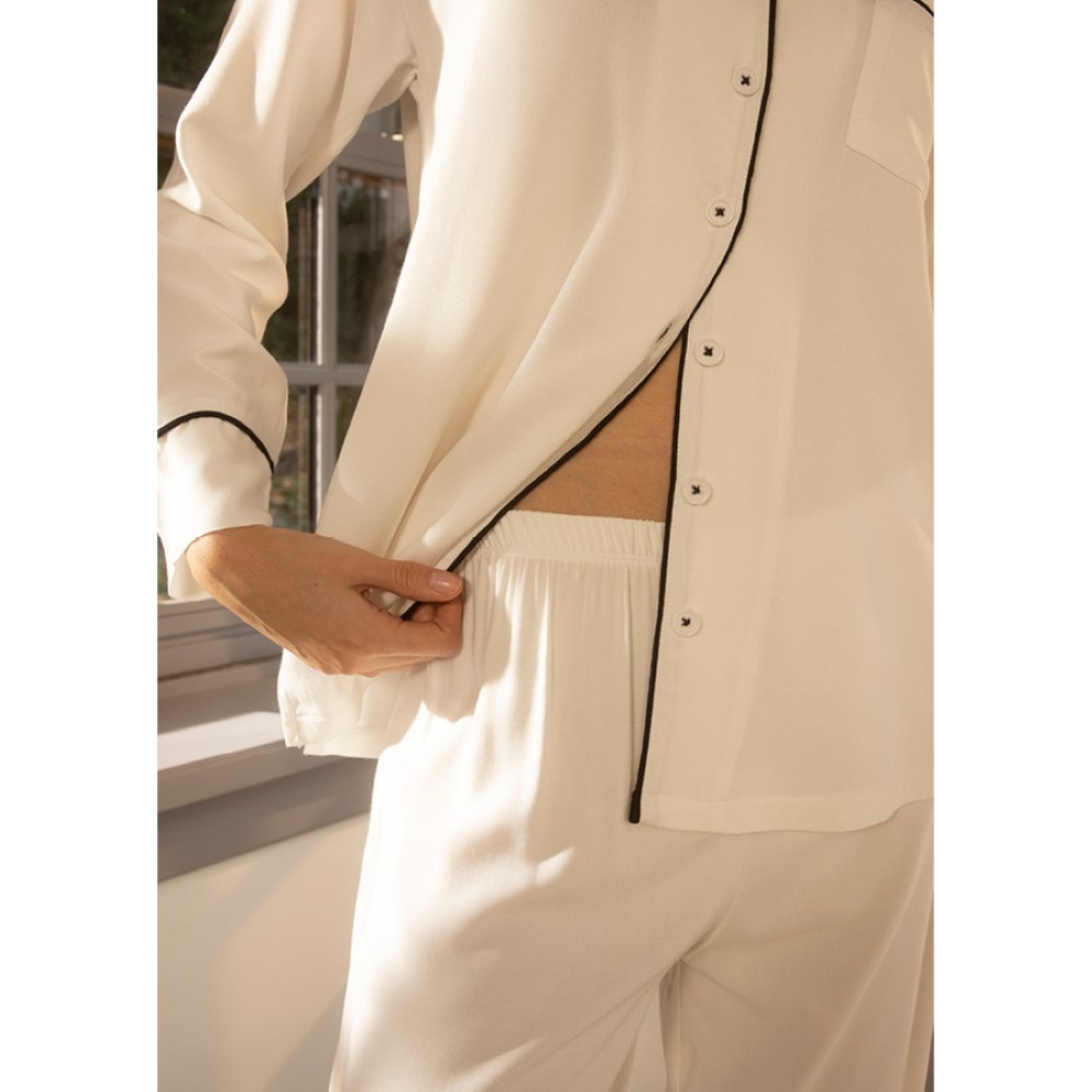 Penelope Cool White Pyjamas