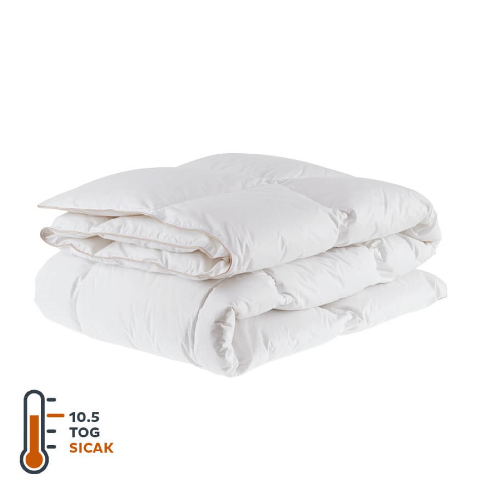 Penelope Dove 10,5 Tog Goose Down Duvet Double