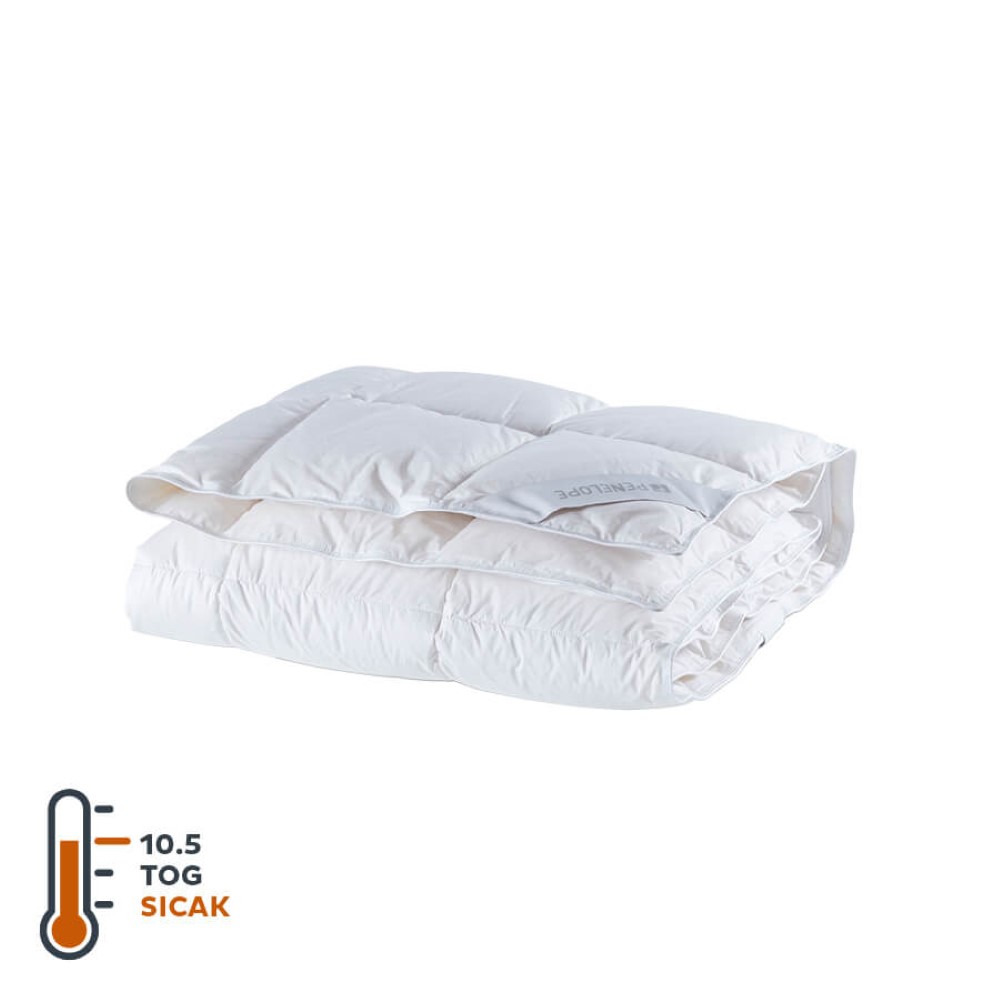Penelope Gold Goose Down Baby Duvet