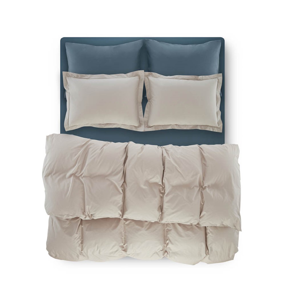 Penelope Laura Percale Easy Care 180*200+35 Fitted Sheet Set Petrol