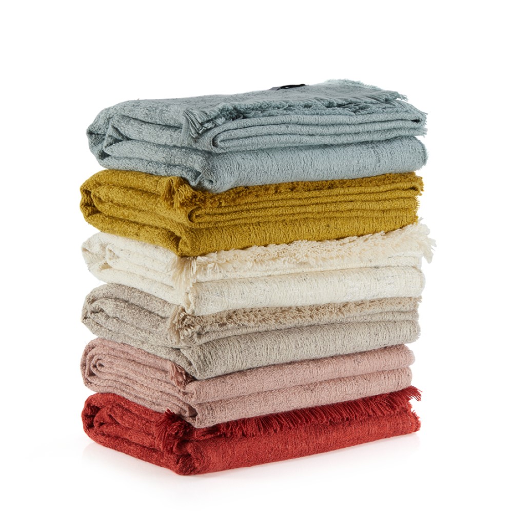 Penelope Greta Blanket White