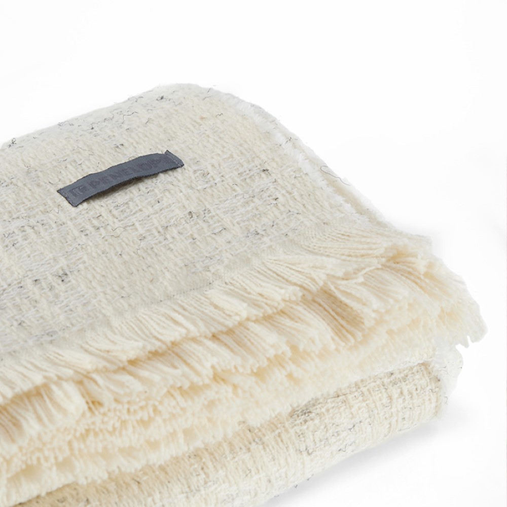Penelope Greta Blanket White