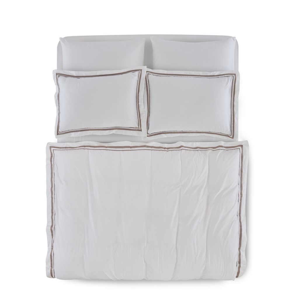 Penelope Vanessa Duvet Cover Set 240*260 Cm Stone