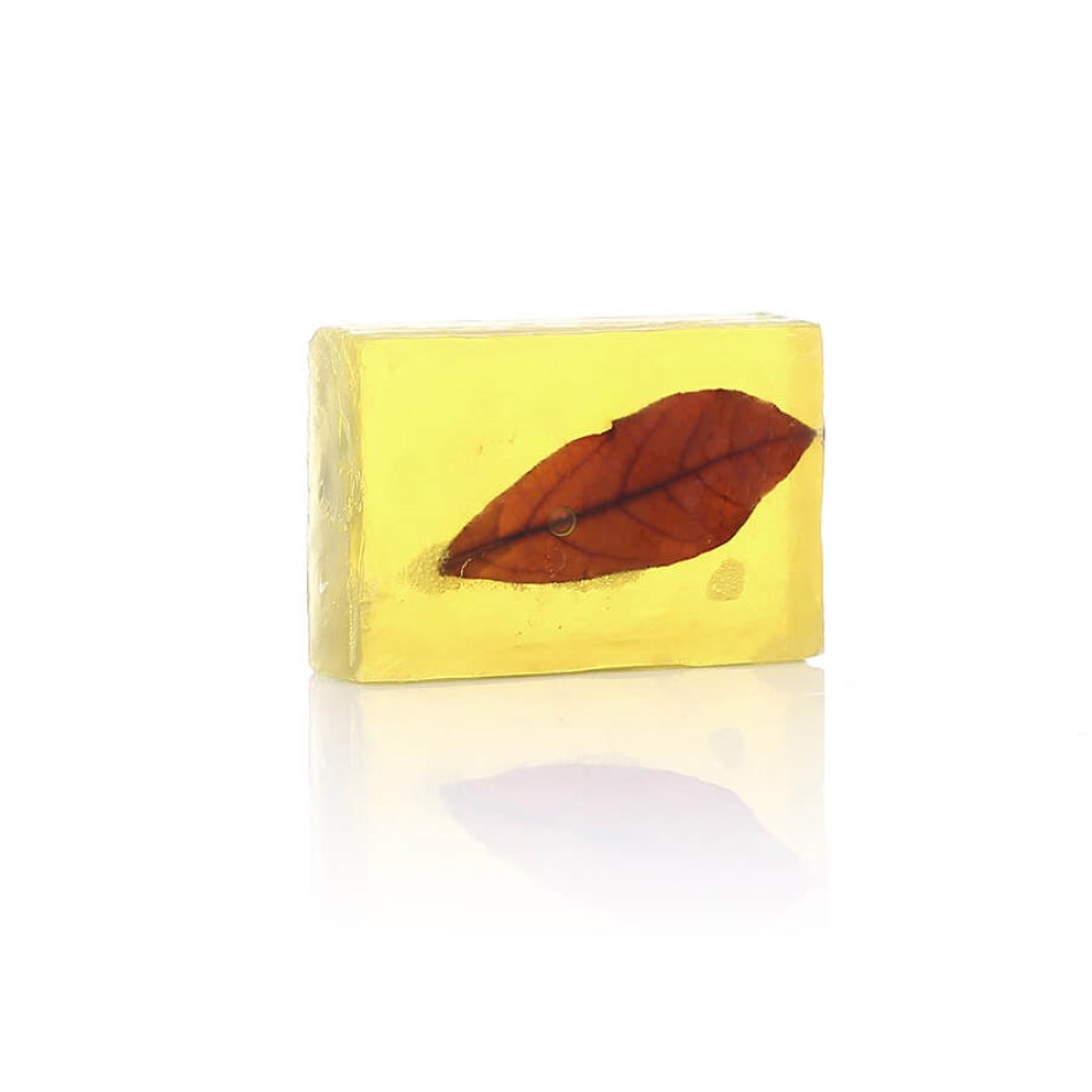 Penelope Handmade Aleppo Soap With Leaf