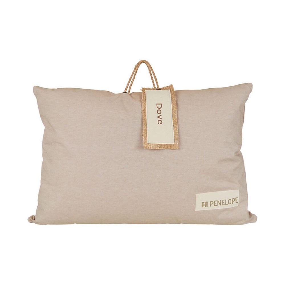 Penelope Dove Firm Goose Down Pillow