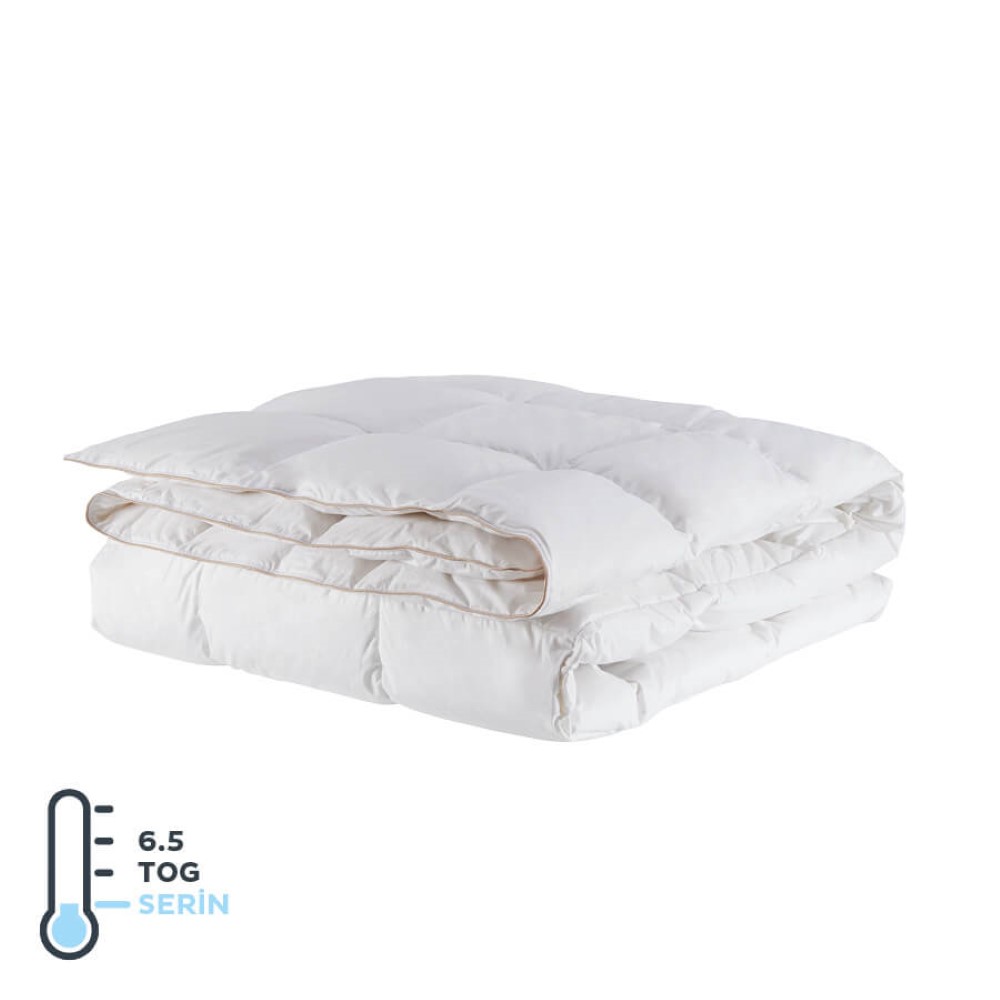 Penelope Dove 6,5 Tog Goose Down Duvet Single