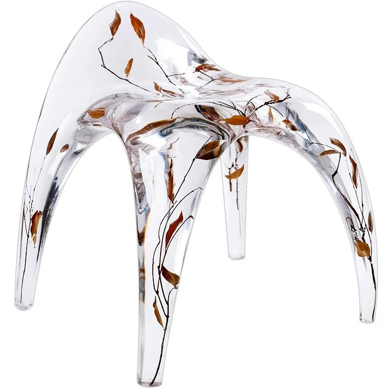 platinum crystal water drop chair dining