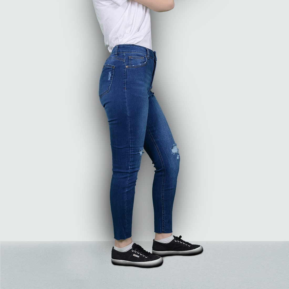 Women's High Waisted Jeans
