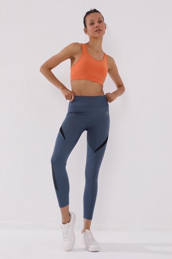Tommy Life Women's Sports High Waist Cotton Leggings