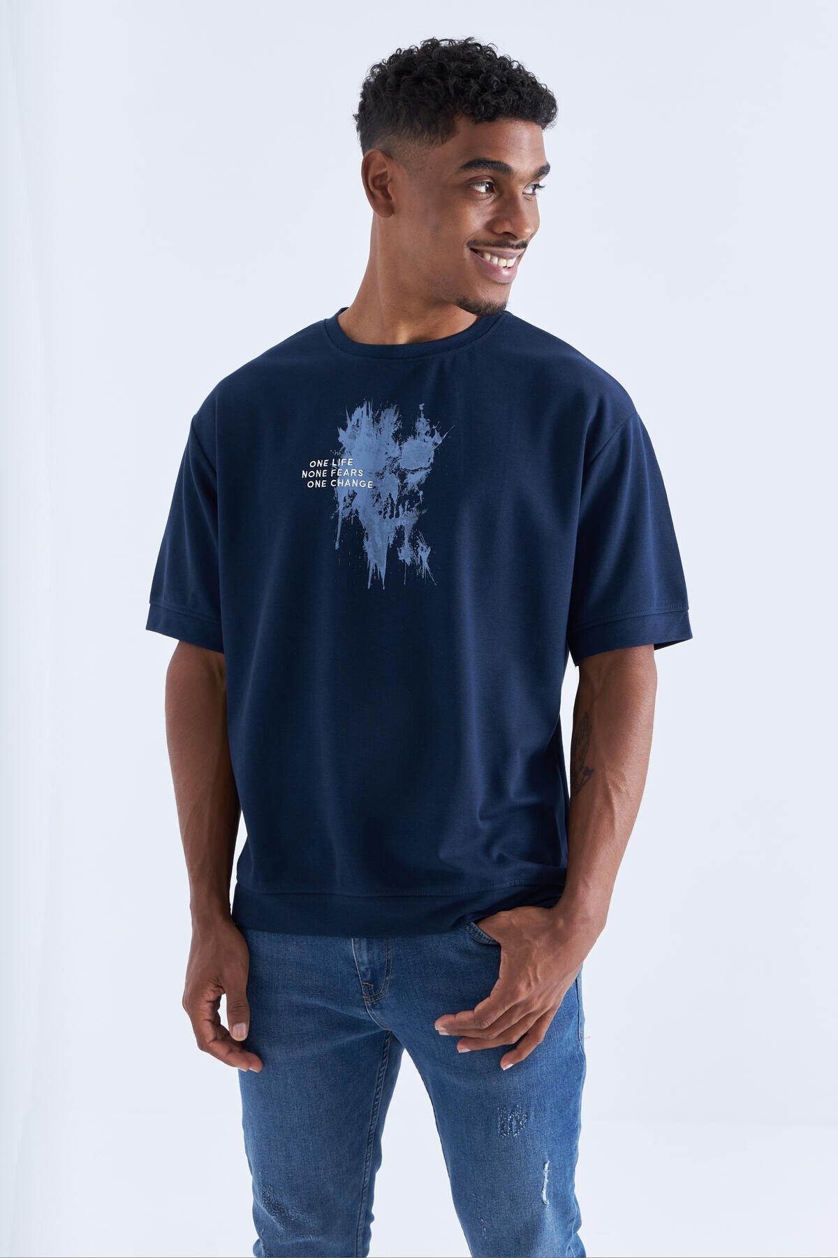 Tommy Life Men's Oversized T-Shirt