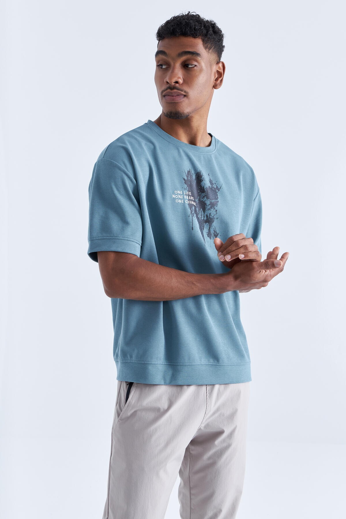 Tommy Life Men's Oversized T-Shirt