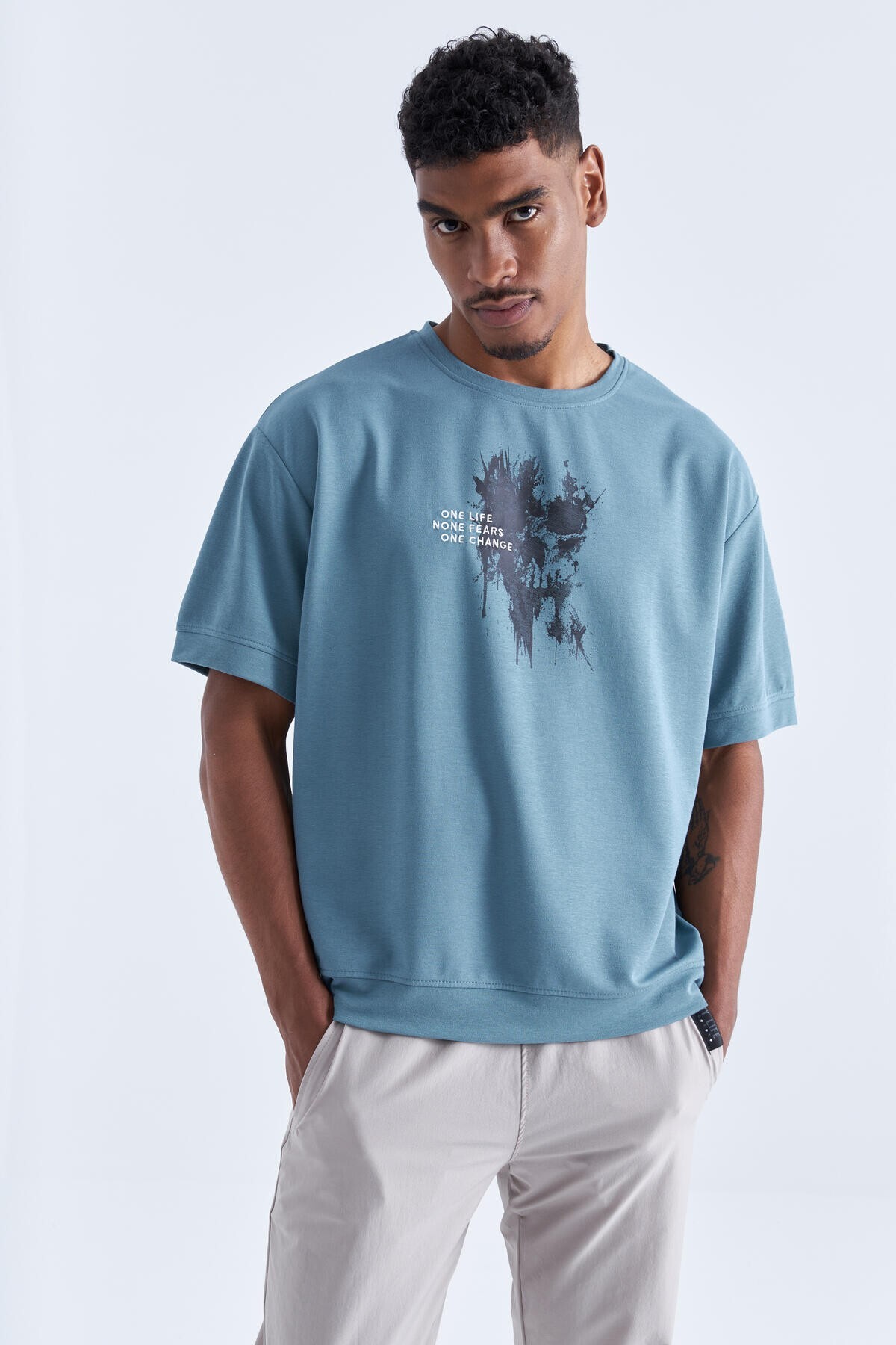 Tommy Life Men's Oversized T-Shirt