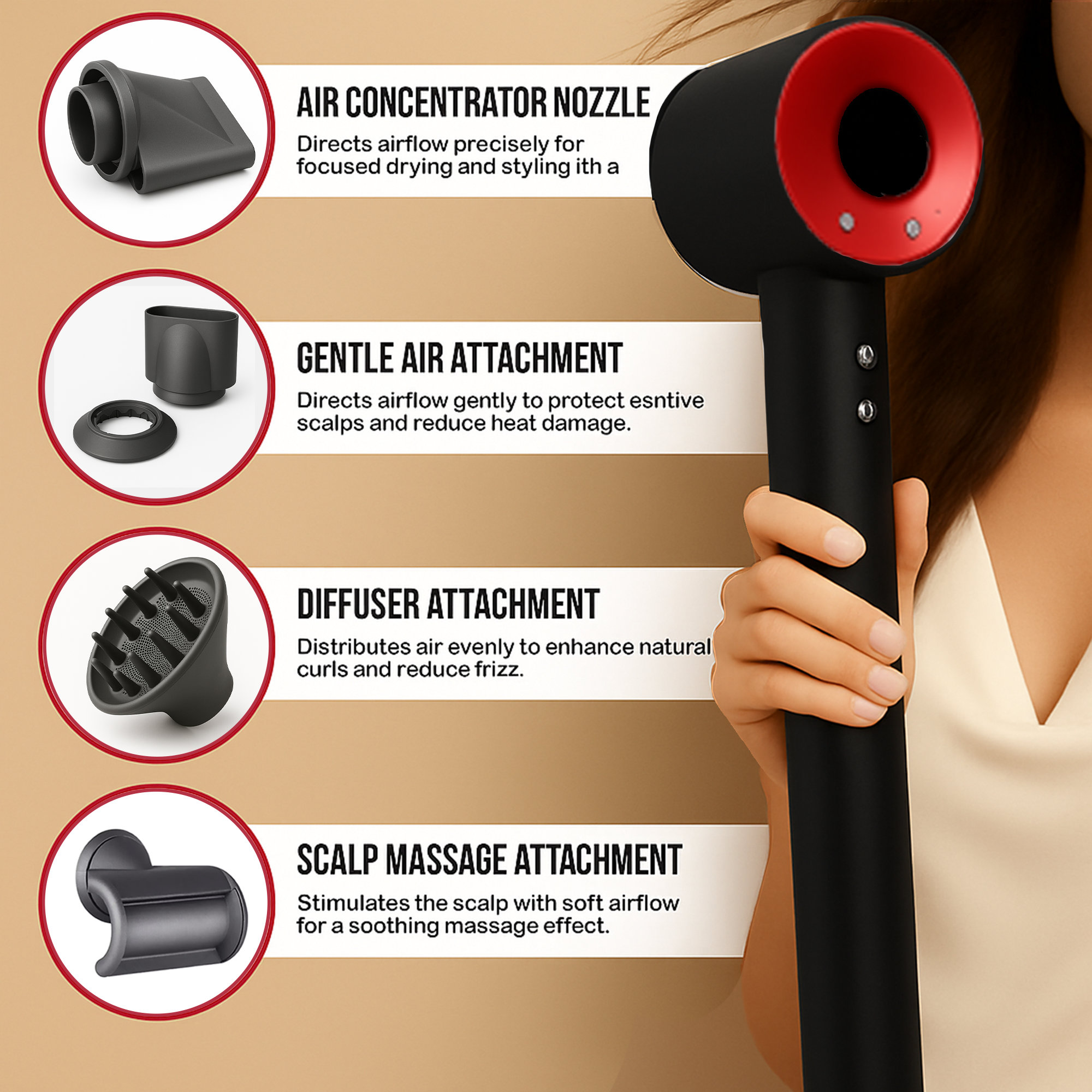 Hanar Electric Hair Dryer