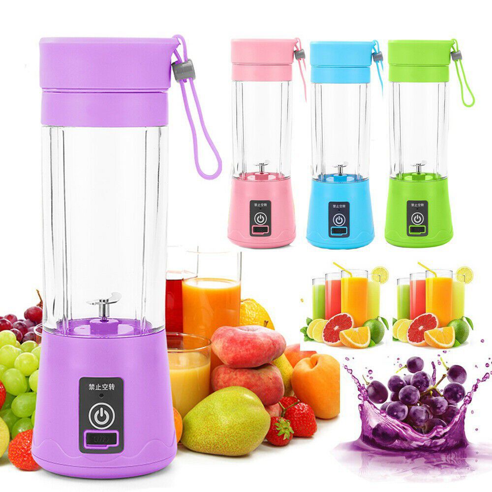 portable and rechargeable juice blender