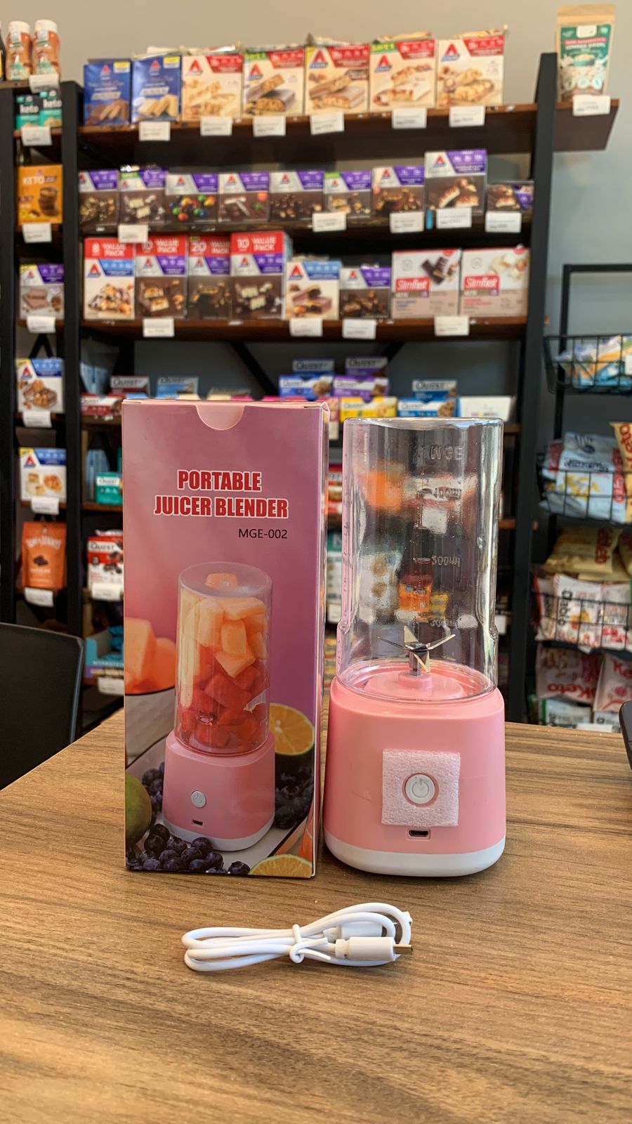 Portable juicer blender