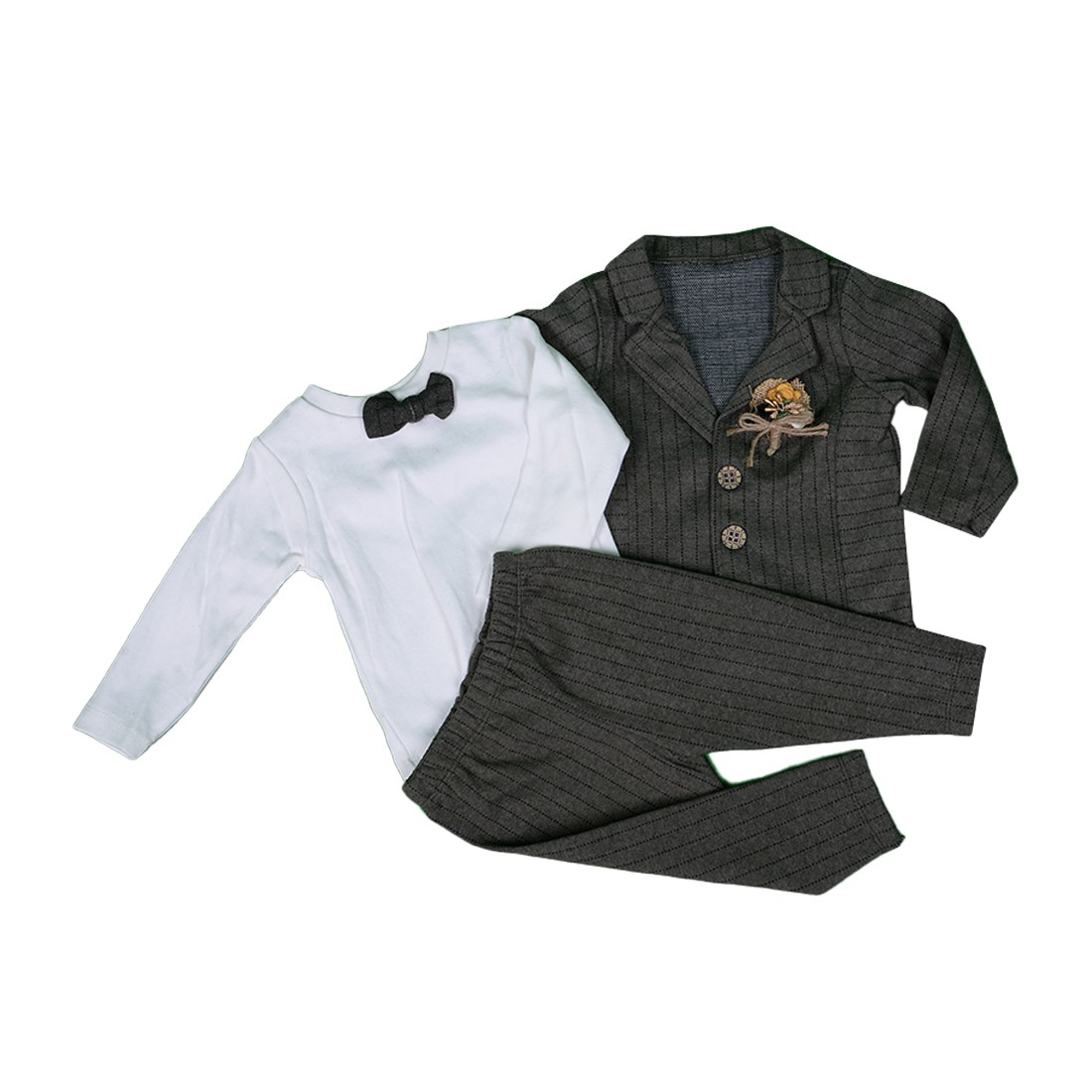 Formal baby boy clothes set