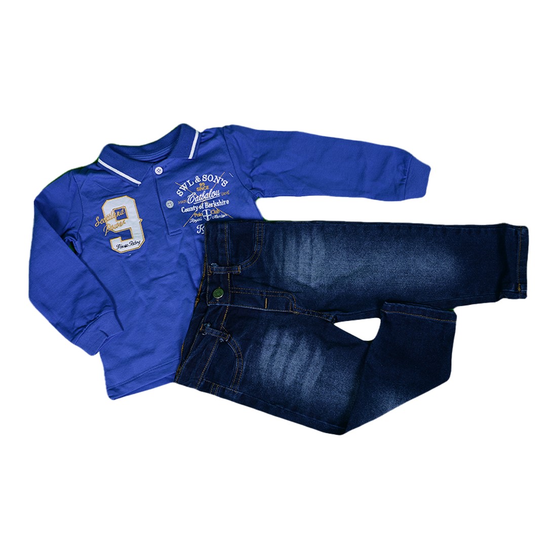 Baby Boy Clothes Set( T- Shirts + Jeans pant)