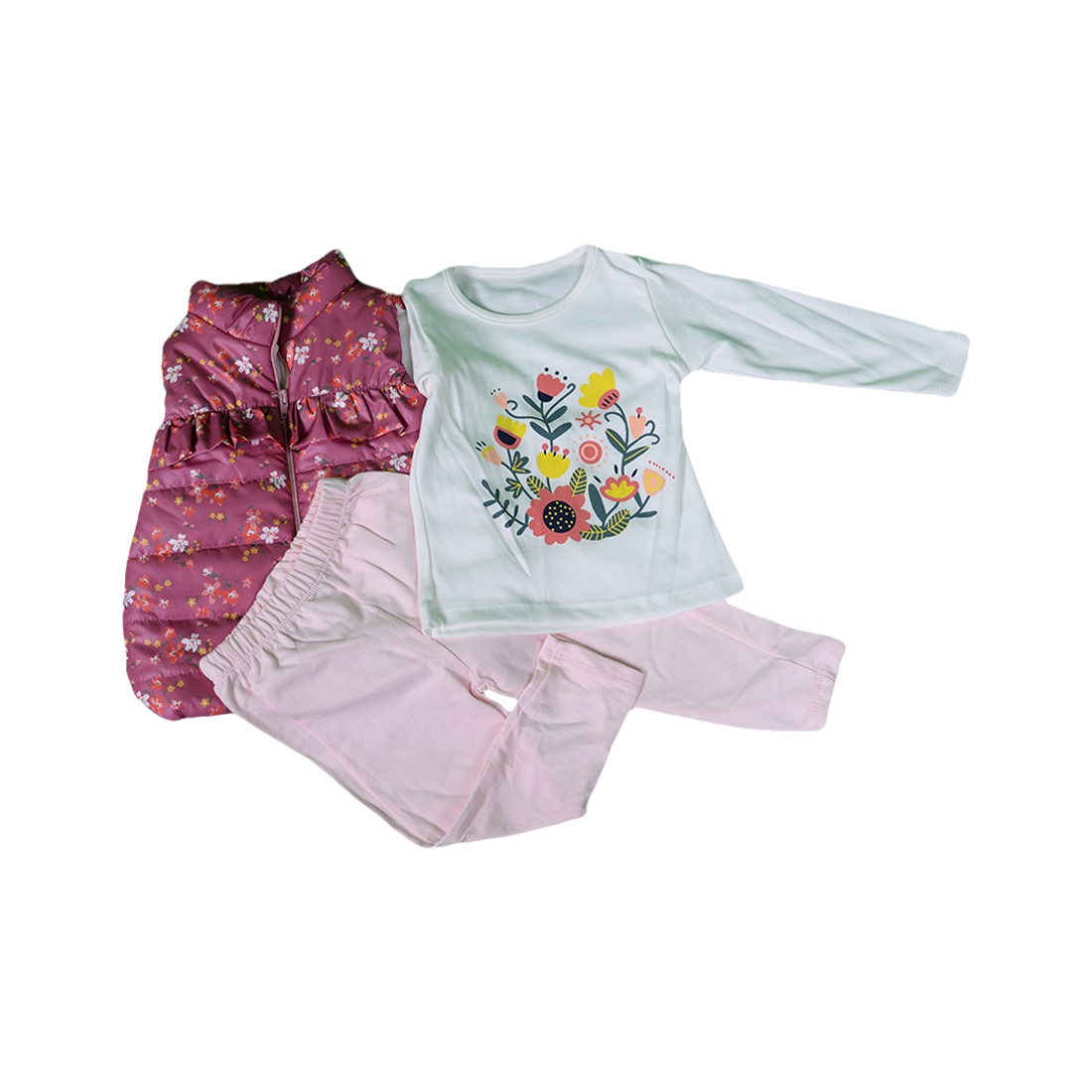 Baby Clothes Set - 3 Pieces