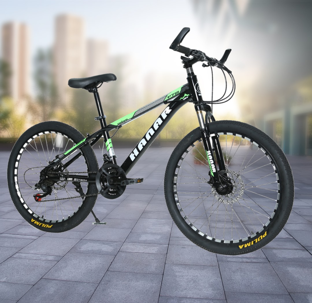 Hanar Big Wheel Bicycle Adults 24 Inch ( YZ-618/21T ) ( Steel )