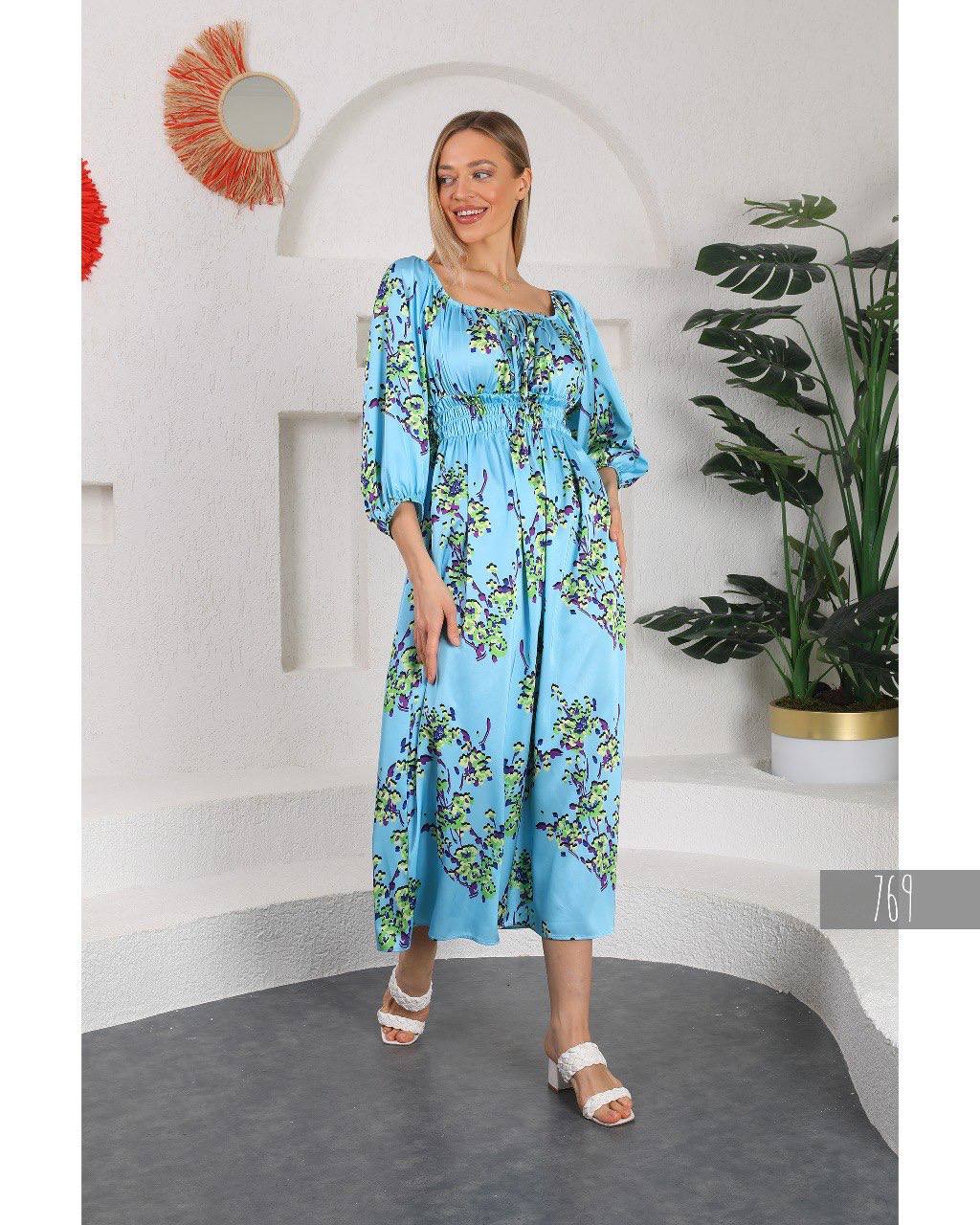Women's Midi Dress Long Sleeve