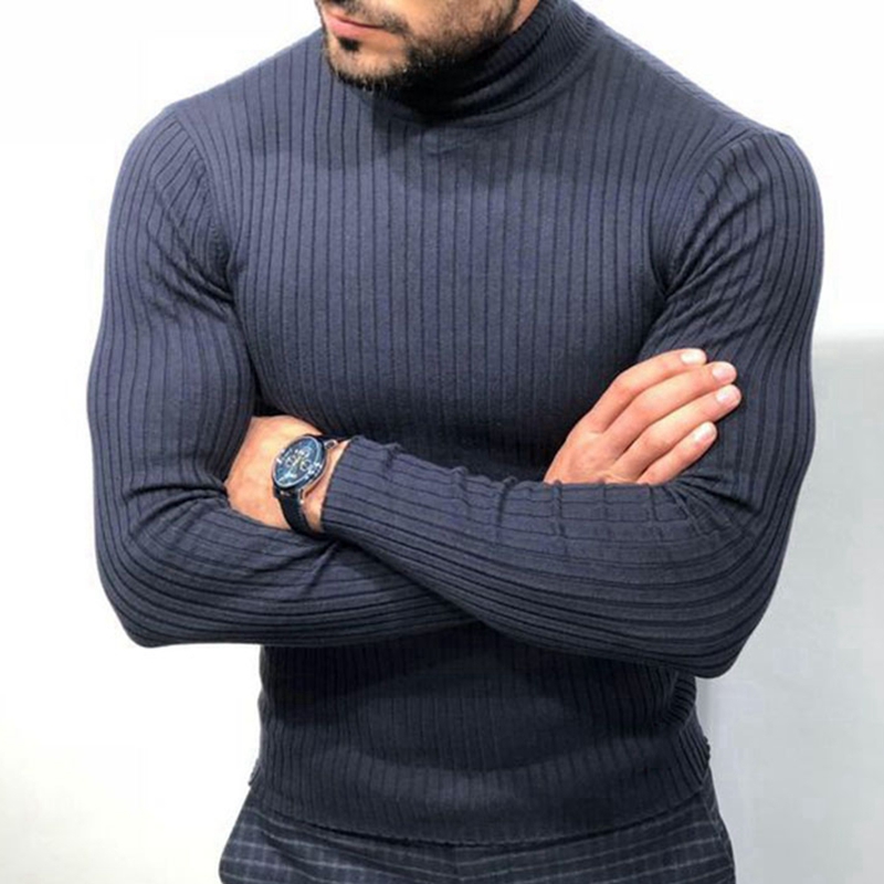 Men's High-Neck Sweater