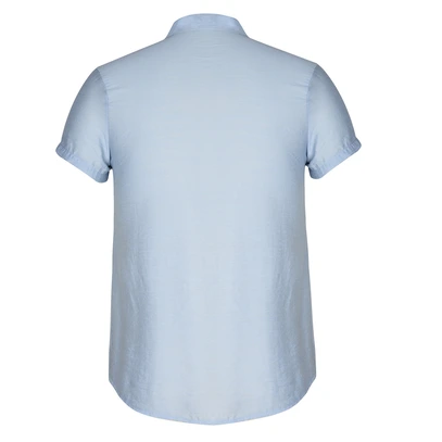Men Cotton Shirt Casual Short Sleeve