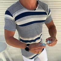 Men Casual T-Shirt Summer Short Sleeve