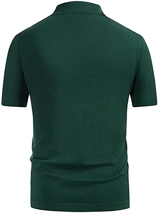 Men's Summer Knit T-Shirt Short Sleeve