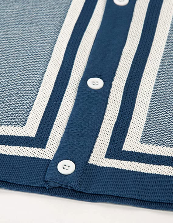 Men's Vintage Stripe Knit Shirts