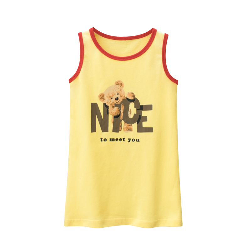 Girls Sleeveless T-Shirt