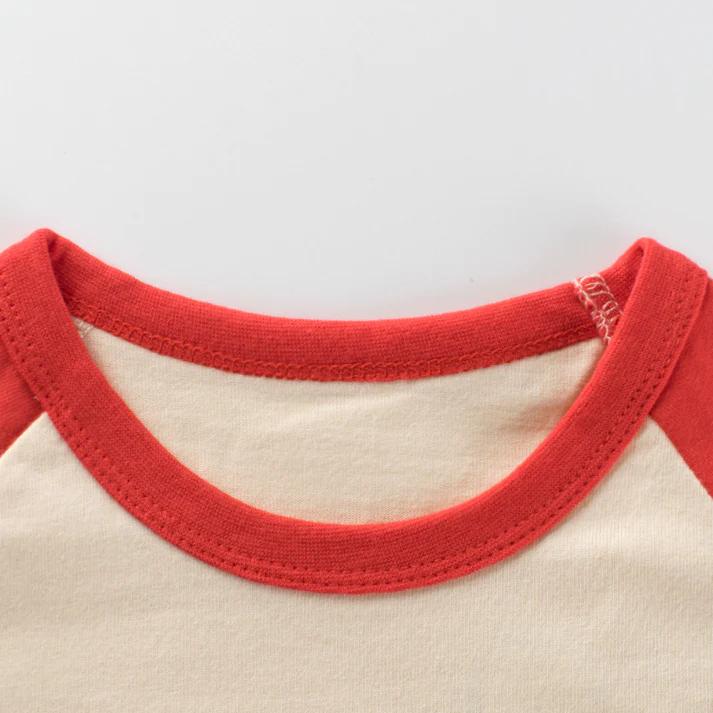 Baby Girl Strawberry Print Crewneck Shirt