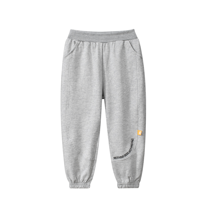 Elastic Waist Basic Baby Girl Sweatpants