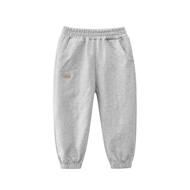 Elastic Waist Baby Girl Tracksuit Bottom