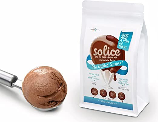 Ice cream ready mix chocolate taste