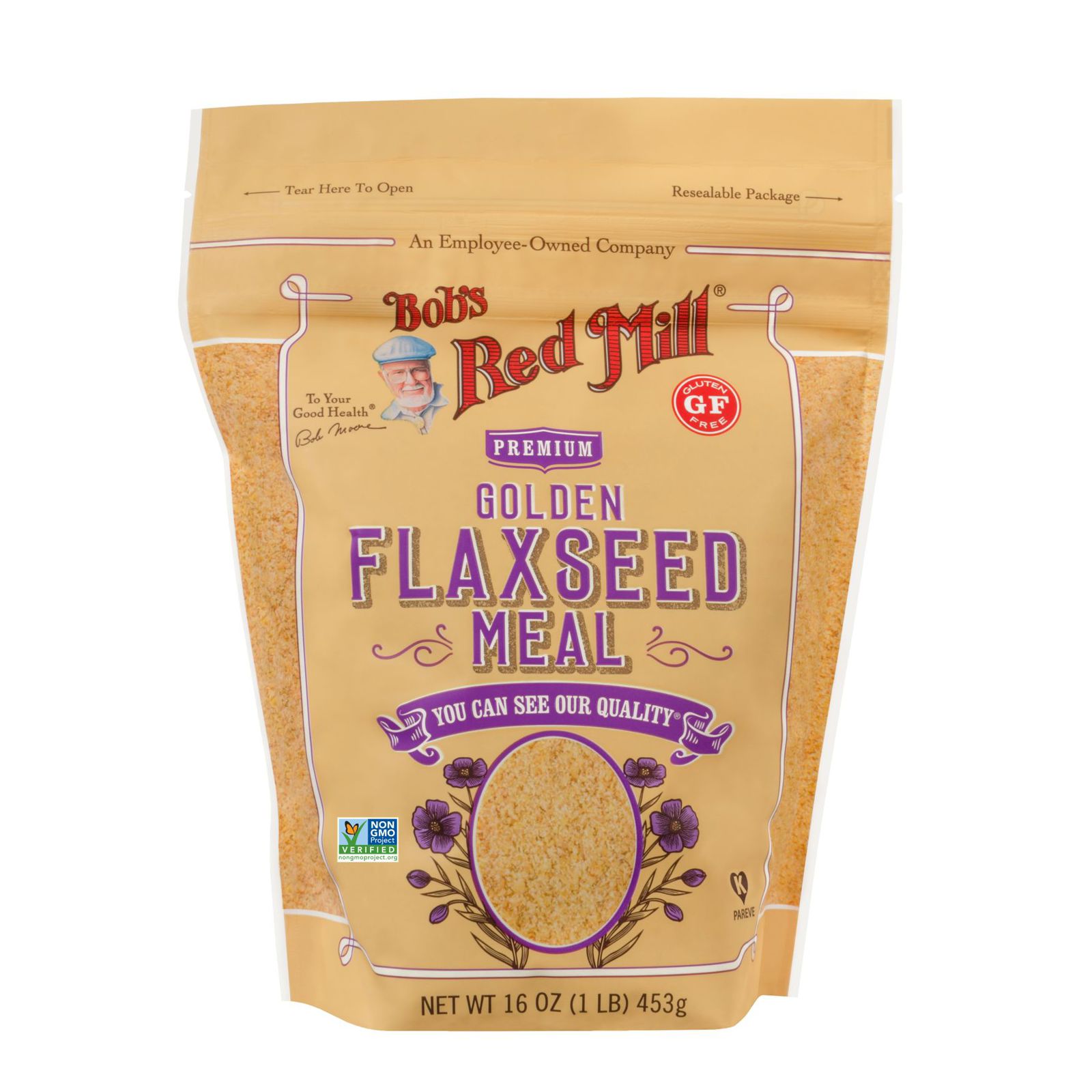 Golden flaxseed meal