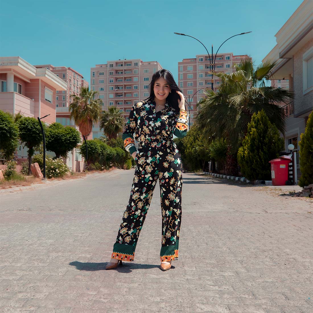 Women Floral Print set