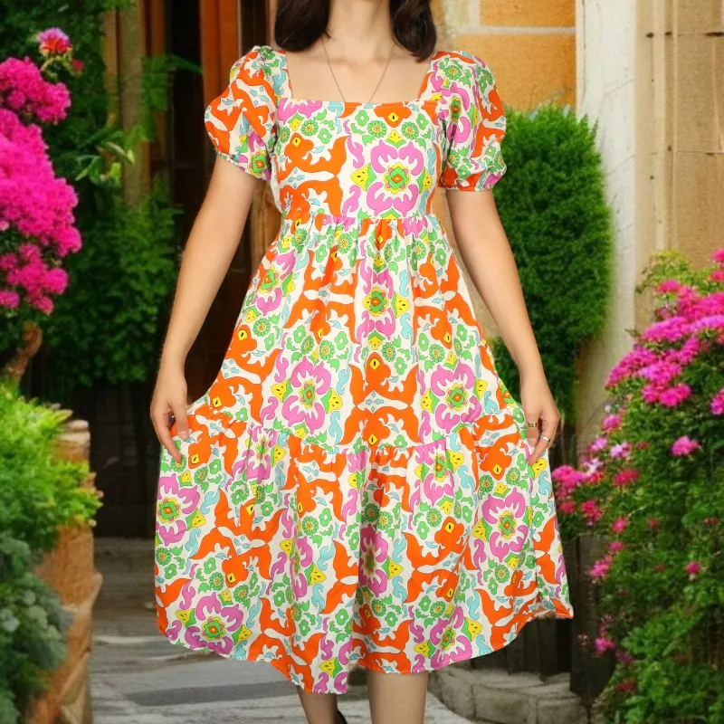 Women's Summer Dresses Short Sleeve