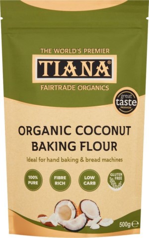 Organic coconut baking flour