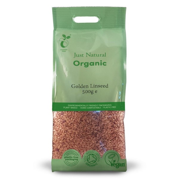 Organic golden linseed