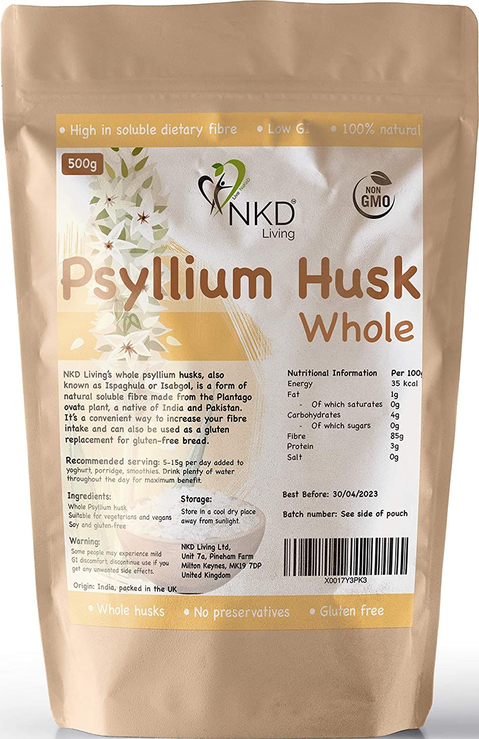 Psyllium Husk whole