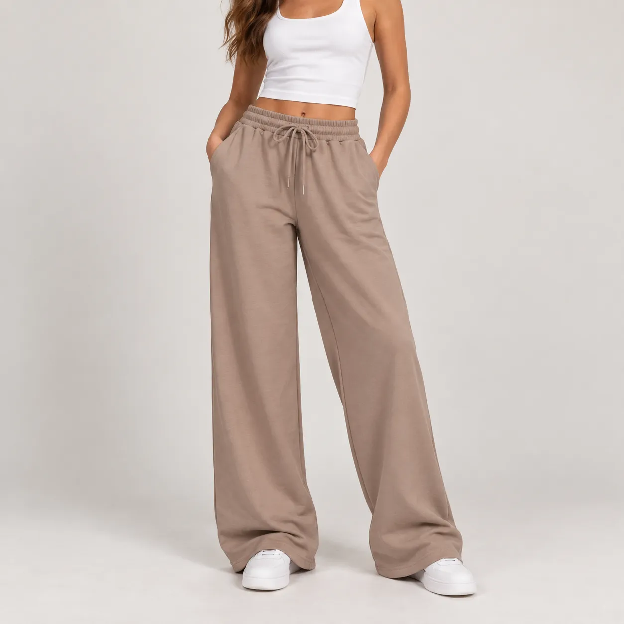 Women's wide trousers