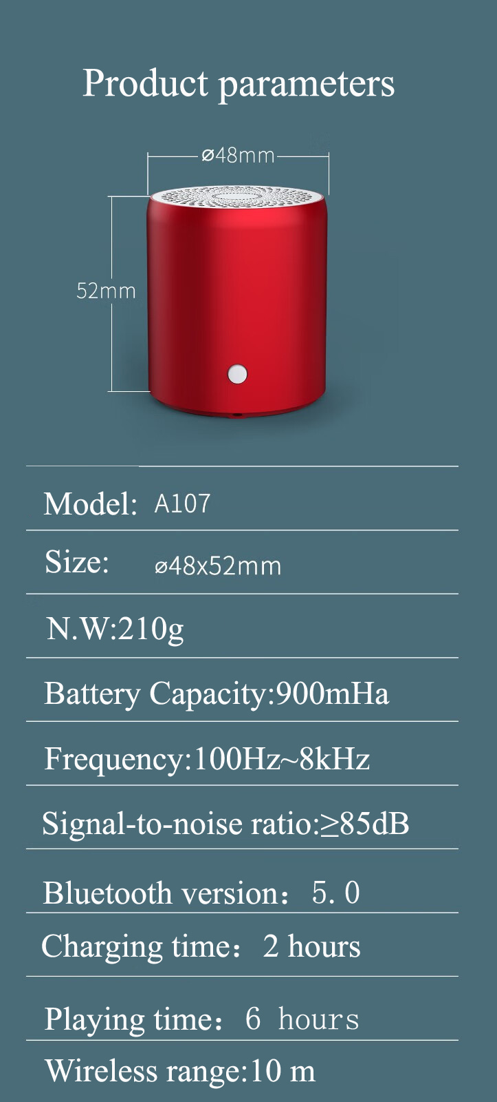 Hanar Wireless Bluetooth Stereo