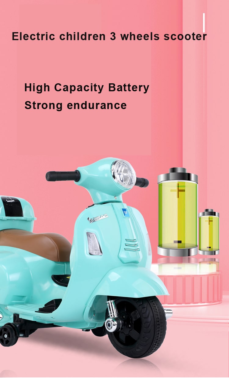 3 Wheels Electric Motorbike ( 1-6 Years )