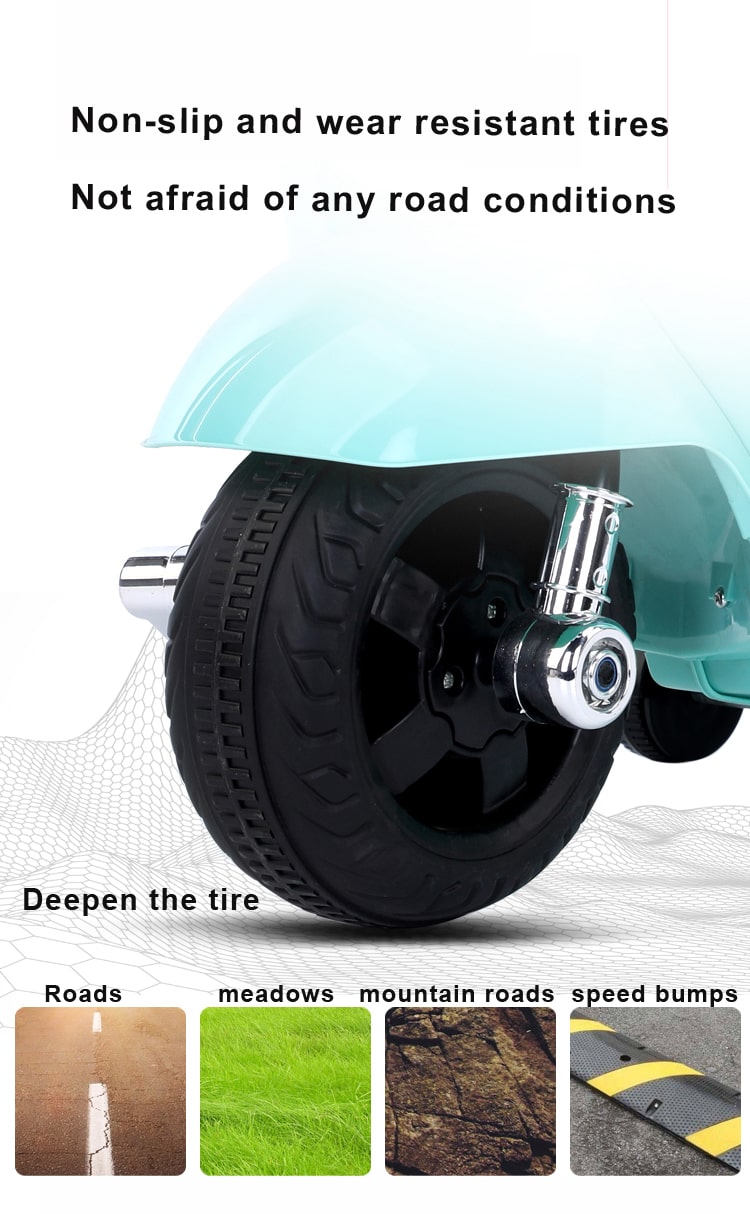 3 Wheels Electric Motorbike ( 1-6 Years )