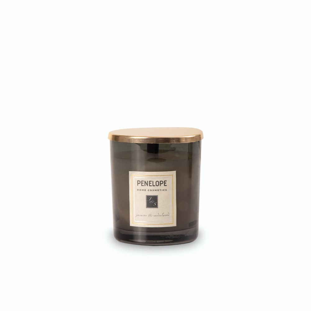 Penelope Jasmine And Sandal Wood Candle 130 Gr Anthracite
