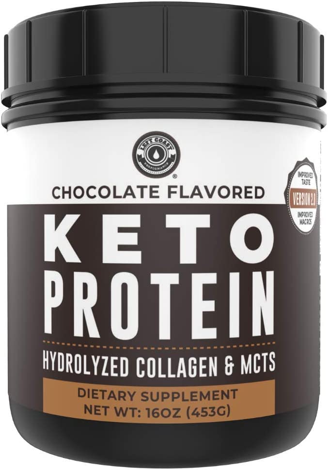 Chocolate Flavored Keto Protein