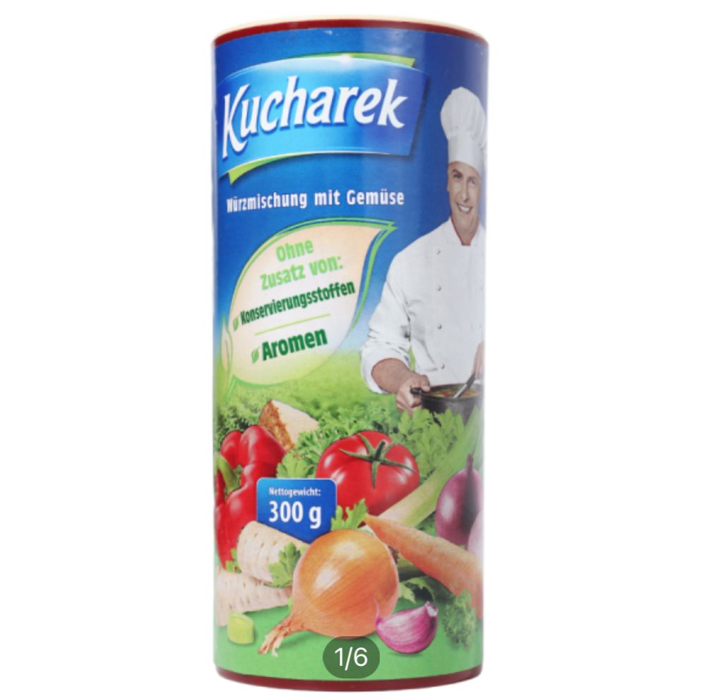 Seasoning mix with vegetables