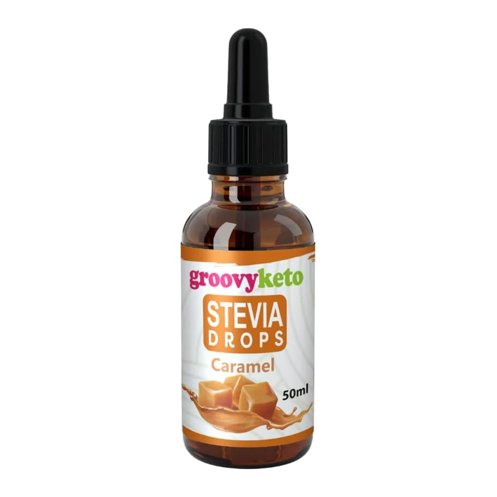 Stevia drops caramel