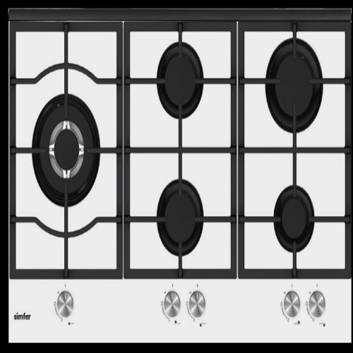 Simfer cooker with 5 eyes (large side eye)